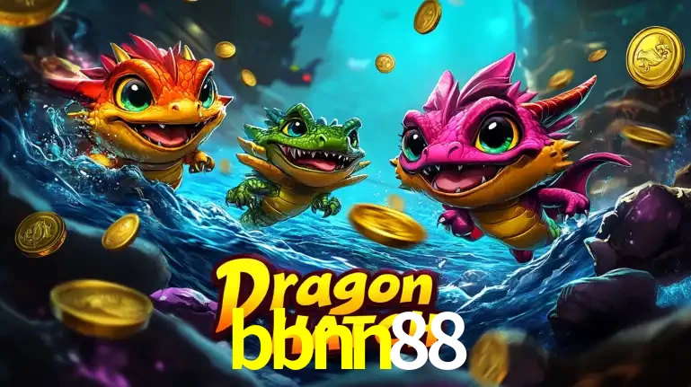 Arte promocional do jogo Dragon Hatch com três adoráveis dragões bebês nadando entre moedas de ouro, um dos slots mais divertidos para jogar no cassino bbnn88.