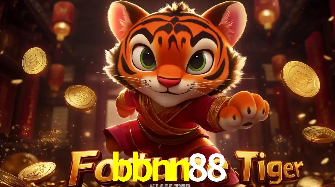 O carismático mascote do jogo de slot Fortune Tiger, um tigre fofo em pose de artes marciais, pronto para trazer sorte e multiplicadores de ganhos no cassino online bbnn88.